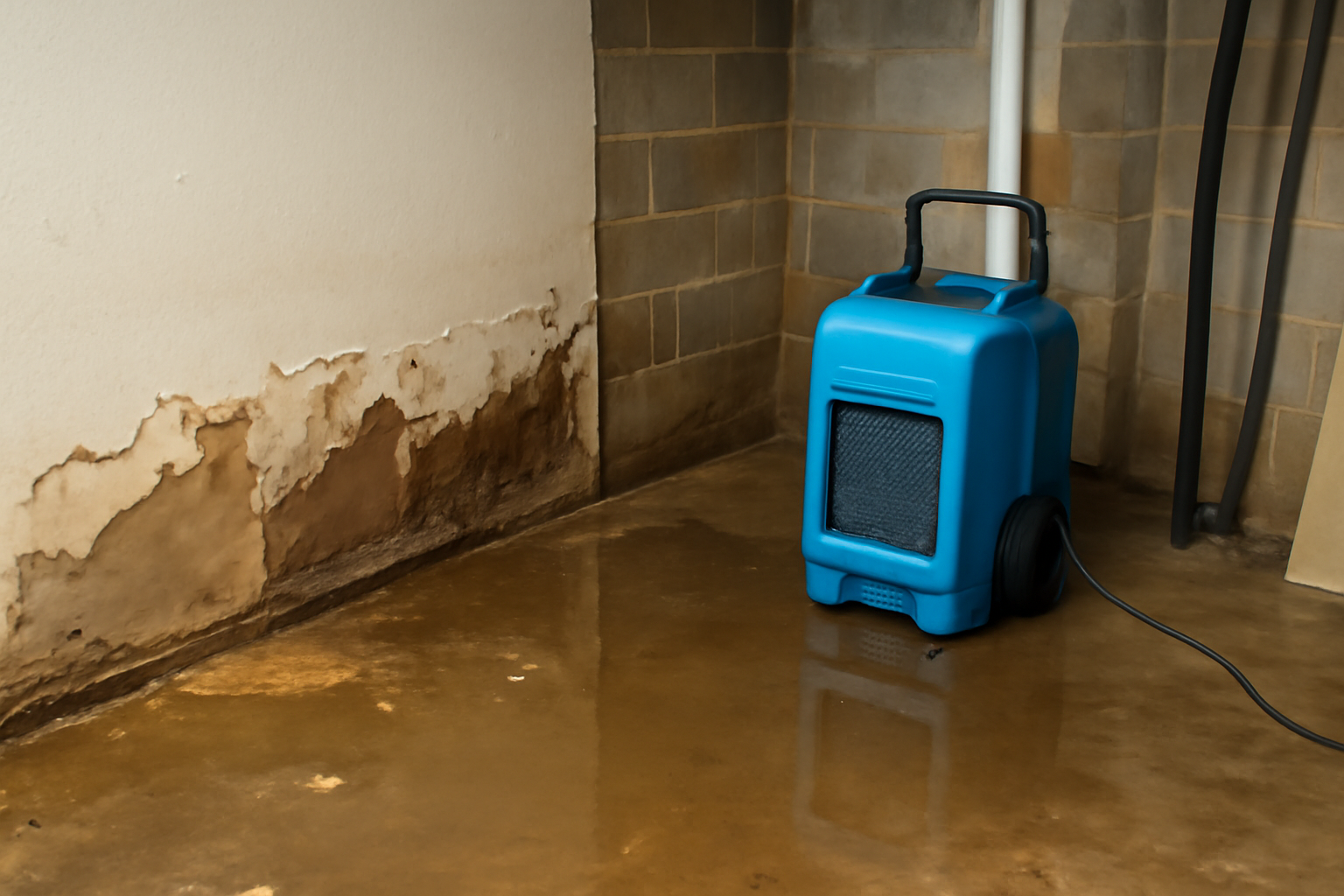Basement Water Damage Restoration in Shafter, CA