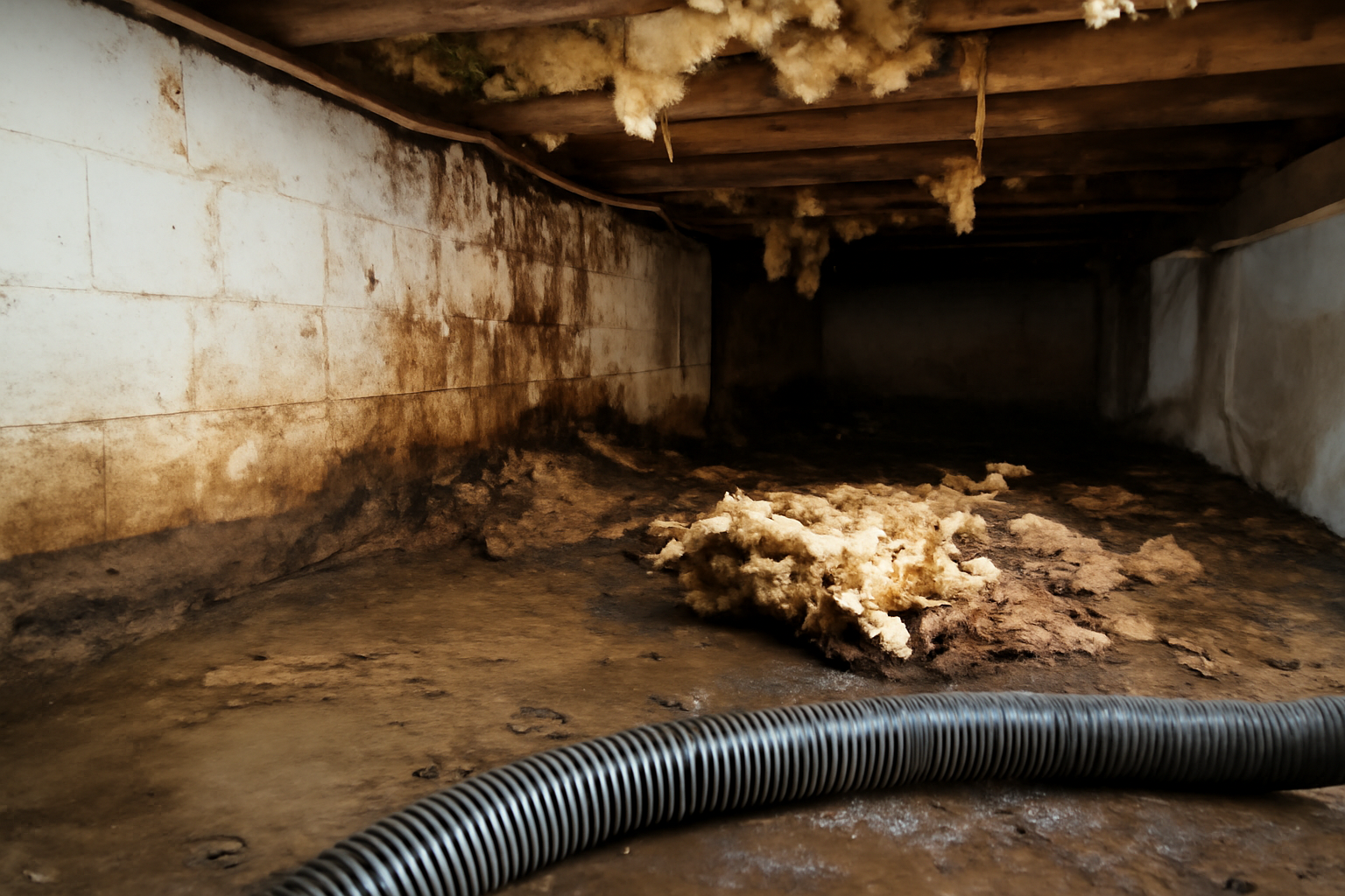 Crawl Space Water Removal in Shafter, CA