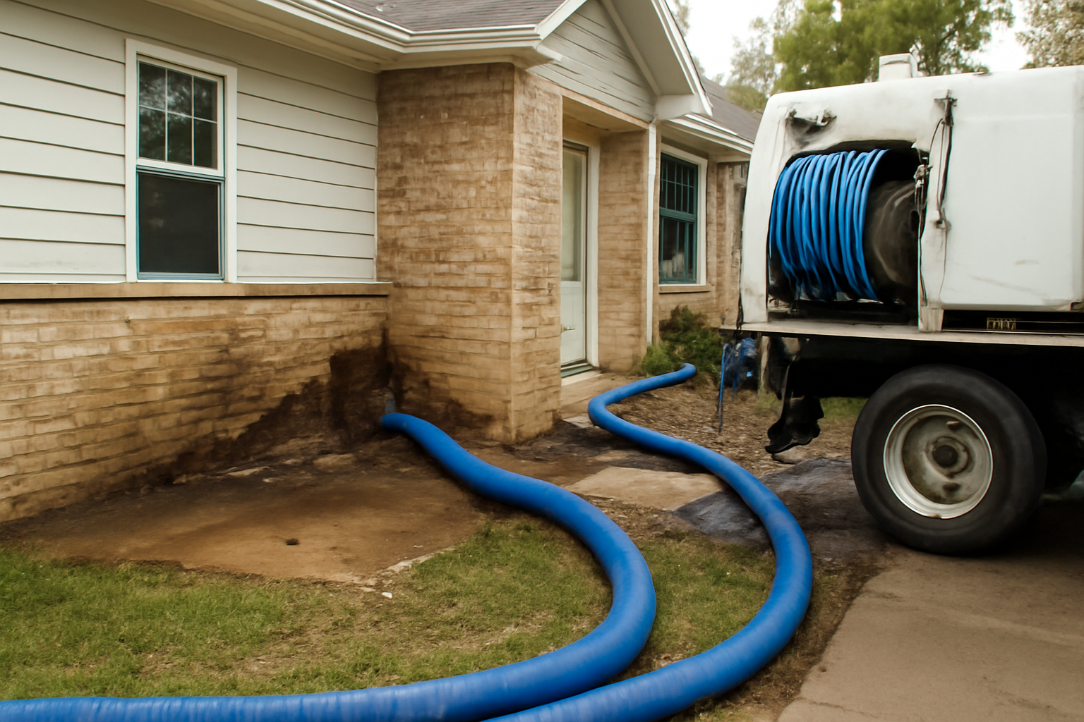 Truck-Mounted Water Extraction in Orange Cove, CA