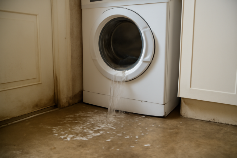 Washing Machine Overflow Water Removal